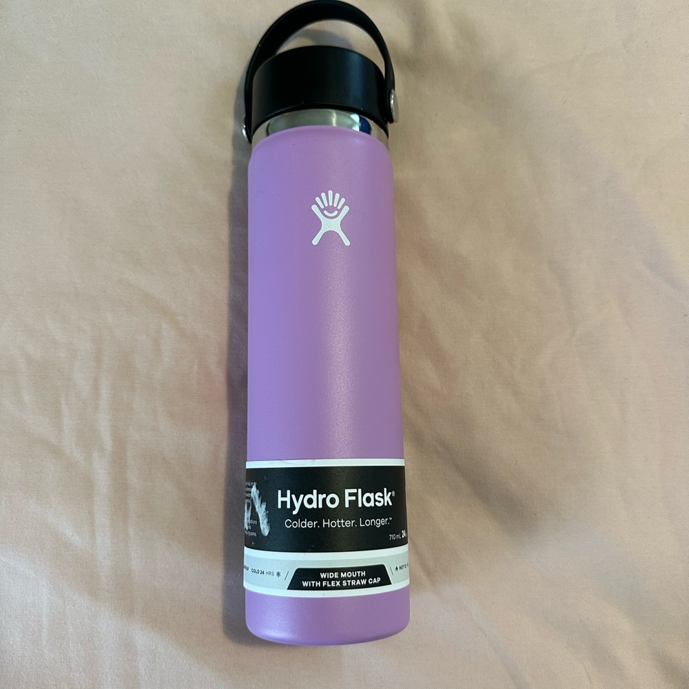 Hydro Flask Lilac Wide Mouth Bottle